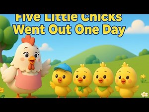 Five Little Chicks | Nursery Rhymes for Kids | Baby Songs | Animal Song