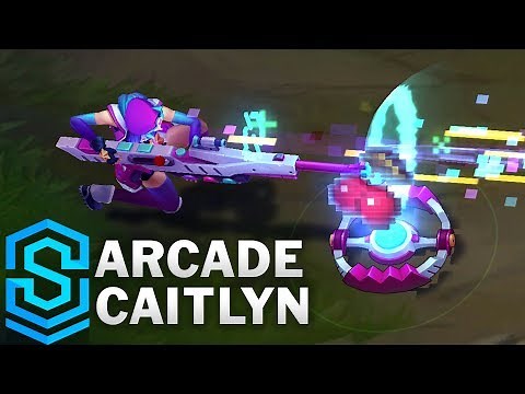 Arcade Caitlyn Skin Spotlight - Pre-Release - League of Legends