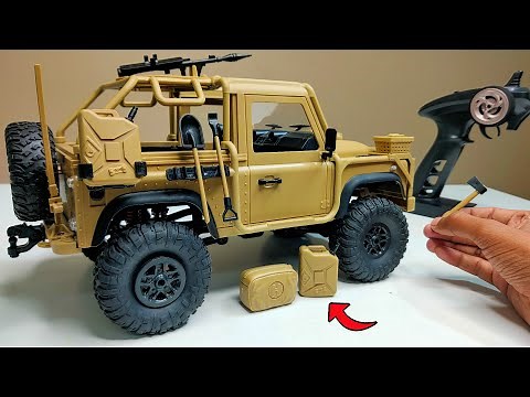 RC Ranger Special Military Powerful Car M96 Unboxing & Testing - Chatpat toy tv