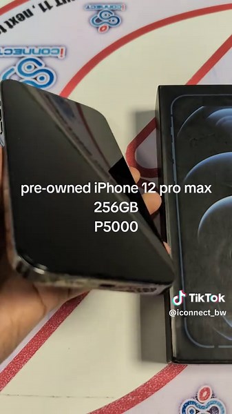 🚨 Iconnect Massive Deals 🚨 pre-owned iPhone 12 pro max readily available in store for P5000, 81% battery health 📍we are located in GABORONE MAIN MALL MEBALA CENTER UNIT 11 UPSTAIRS ENTRANCE IS OPPOSITE DUNNS 📞 contact 76723104 77751374