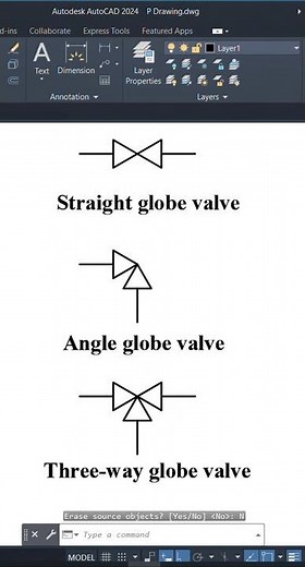 P&ID Drawing Symbols | AutoCAD P&ID Drawing #p&id #piping #instrumental #drawing