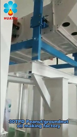 Inside the peanut oil making factory | Peanut oil production line | Peanut oil extraction process
