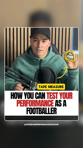 Max Everard MSc BSc | Online Football Performance Coach on Instagram: "Football Performance Testing You don’t need high-tech equipment to track your progress. All you need is your phone and a tape measure. Here are 4 simple ways to test your performance: Sprint Speed Measure a distance you’ll be able to repeat with a tape measure or an app on your phone, or use the width of the 18-yard box. Film your sprint, clip it in your camera roll or CapCut, and time it down to two decimals. This works for 