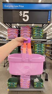 These baskets are adorable! 🩷💚 What would you use them for? #whoawaitwalmart @walmart #walmart #basket #storage | Whoa, wait. Walmart?