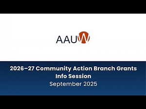 Community Action Branch Grants Info Session