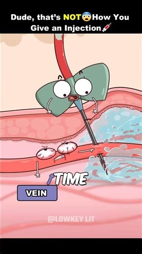 Dude that’s NOT😣 How You Give an Injection💉