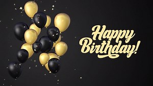Download Happy Birthday background video for Birthday for free