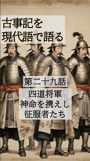 【古事記 29話】大和の拡大─四道将軍と王権の戦略｜ヤマトノ語り部