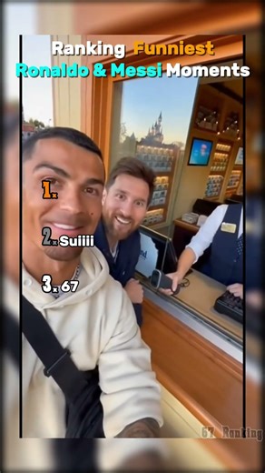 Ronaldo & Messi Funniest Moments (Try not to laugh 😂) #ronaldoandmessi #ronaldo #messi