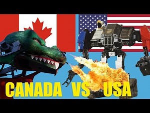 CANADA Challenges USA to Giant Robot Duel!