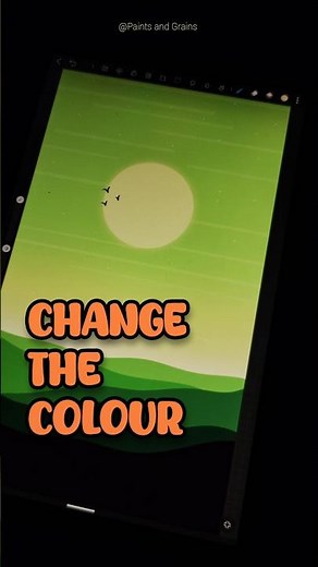 HIPAINT TIPS for Beginners: How To Change Color #shorts #digitalart