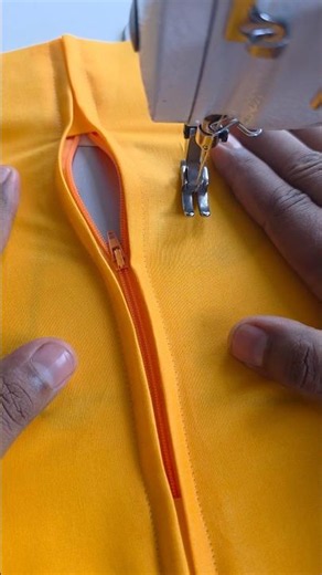 Zipper sewing easy method #zippers #sewing