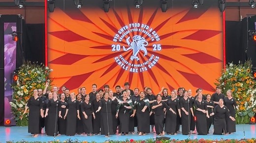 Watch today’s complete award-winning folklore performance by NZYC at Llangollen International Eisteddfod in Cymru Wales | NZ Youth Choir