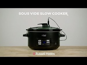 Russell Hobbs Sous Vide Slow Cooker - How to Video - 25630 56
