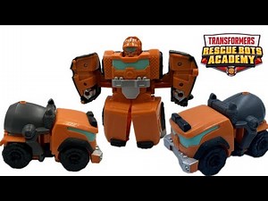 Wedge the Construction-bot | Transformers Rescue Bots Academy