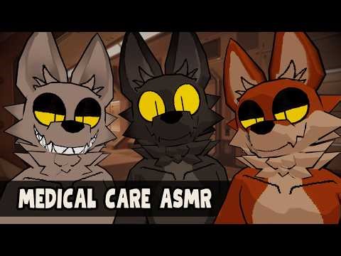 [Furry ASMR] Space Rescue Medical Care 🚀 | The Crew Examines You & Helps You Relax