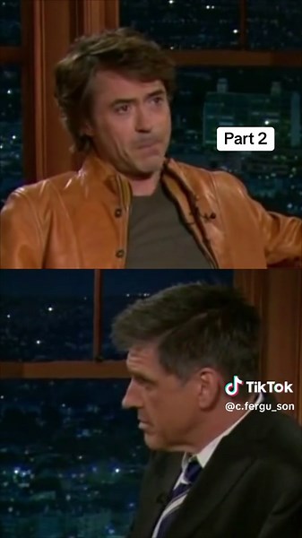 Craig Ferguson & Robert Downey Jr. Discuss Iron Man