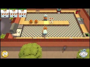 Overcooked, level 1-1, singleplayer, 3 stars