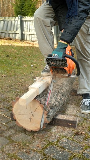 Cutting a Massive Log Like Butter | Science, Tech and Universe
