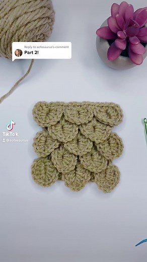 Crocodile Stitch Tutorial Part 2 | Advanced Crochet Techniques
