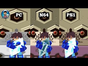 Mega Man Legends PS1 / PC / N64 Comparison