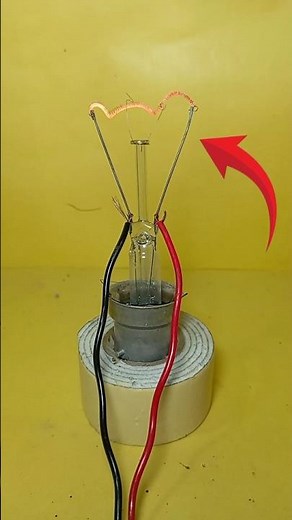 Big 220 V balb experiment 🔥 #thanksscience #shorts #lifehacks