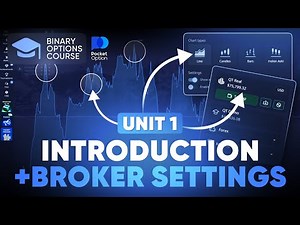UNIT 1. Binary Options Tutorial! Broker and chart settings!