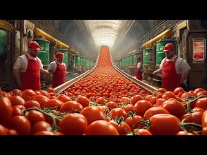 How Heinz Tomato Ketchup Is Made | Tomato Ketchup Factory Process