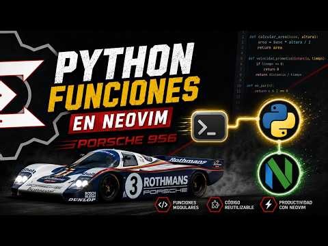 TM - Python con Neovim | Funciones | 2.
