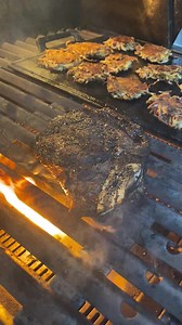 17K views · 737 reactions | Steak & potatoes Raichlen style. Here's my secret seasoning: what's YOURS? https://barbecuebible.com/product/steven-raichlen-project-smoke-bbq-spice-rub-seasoning-3-pack-international-barbecue-gift-pack/ | Steven Raichlen | Facebook