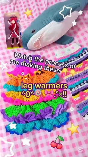 DiY leg warmers :-)🌈🌸.°☆ #crochet #decorakei #legwarmers #artist #diy