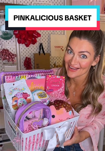 Pinkalicious Birthday Basket Ideas for Girls