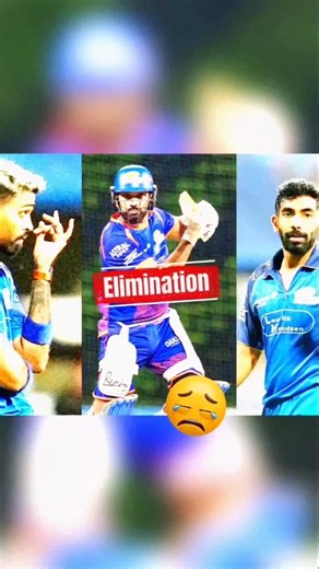 Mumbai Indians Eliminated from IPL 2026. 😱😱#shorts
