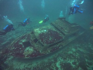 Lake Mead Dive Sites : Cabinsite Cove — Learn to Scuba Dive | Scuba Diving in Las Vegas