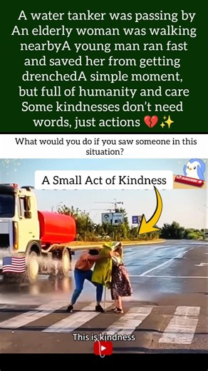Humanity Still Wins ❤️#Humanity #KindnessMatters #GoodPeople#FaithInHumanity #RespectElders #usa #uk