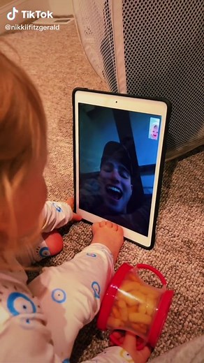 Emotional Moment for Military Family During Deployment