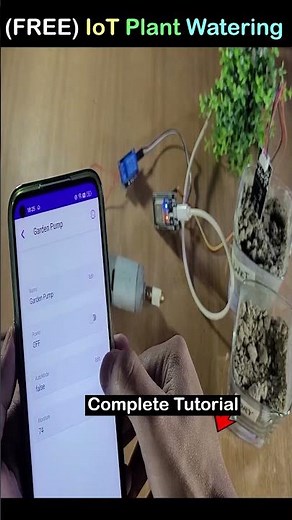 ESP32 Automatic Plant monitoring with Google Home