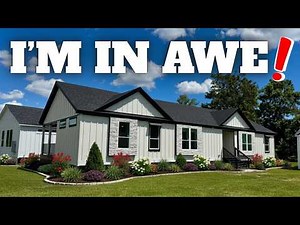 EXQUISITE & EXPERTLY CRAFTED modular home that is BONKERS! Prefab House Tour