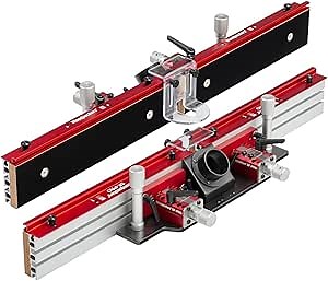 Woodpeckers SF-PRO Router Table Fence, Micro-Adjustable, Effortless Operation and Versatile Adaptability