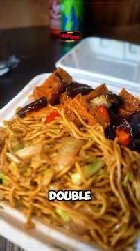 Vegan Panda Express Hack #foodie #veganfood #foodblogger #foodreview