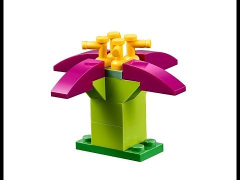 Flower (how to build) | LEGO CLASSIC 10717