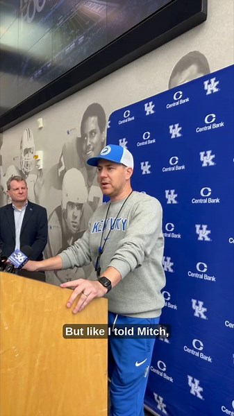'Legendary for the University of Kentucky.' Will Stein on Mitch Barnhart's retirement