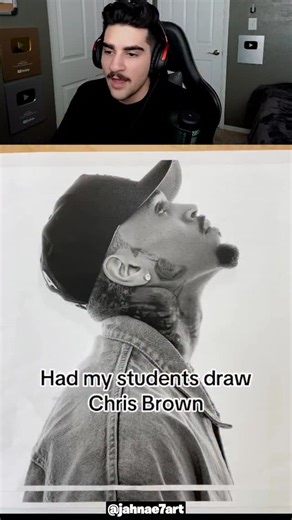 How to Draw Chris Brown 🤯 | Riley Haghian