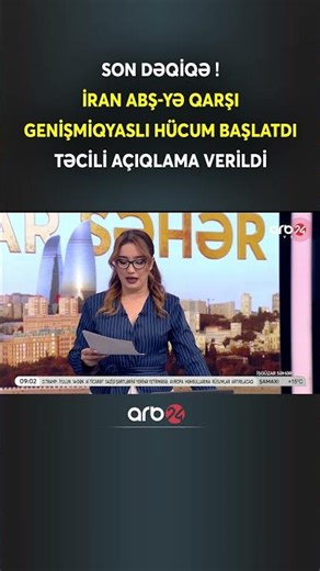 İran ABŞ-yə genişmiqyaslı hücum başlatdı