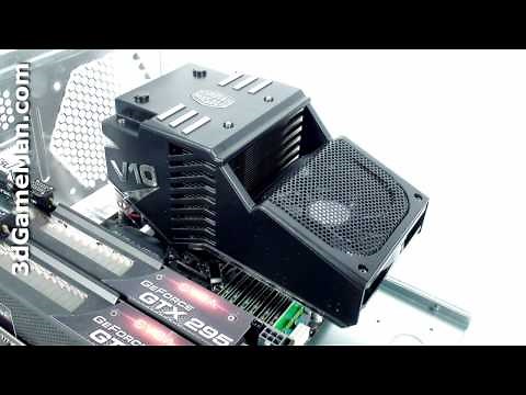 #1059 - Cooler Master V10 CPU Cooler Video Review