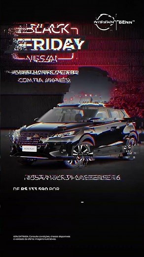 BLACK FRIDAY NISSAN BENN: Nissan Kicks Play Sense 1.6 - Porto Velho(RO)