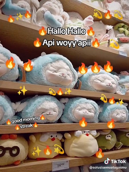 Beli Boneka Lucu di Miniso untuk Streak