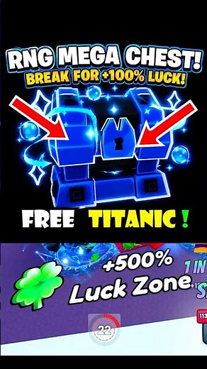 500% LUCK RNG MEGA CHEST IS BROKEN 😱 Pet Simulator 99