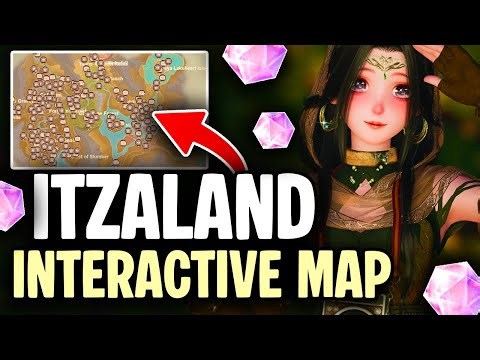 Find EVERYTHING in Itzaland! (Elderwood Forest) ✨ Interactive Map Guide - Infinity Nikki