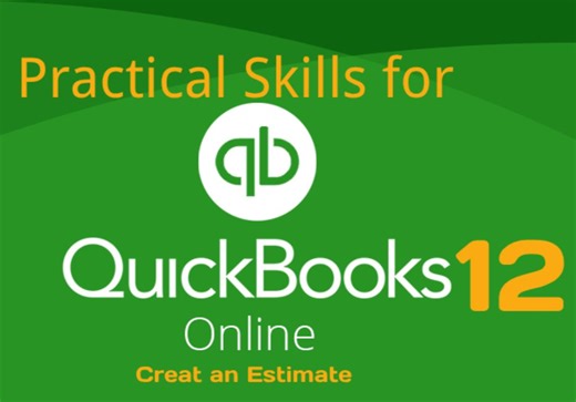 QuickBooks Online - Create an Estimate 创建报价